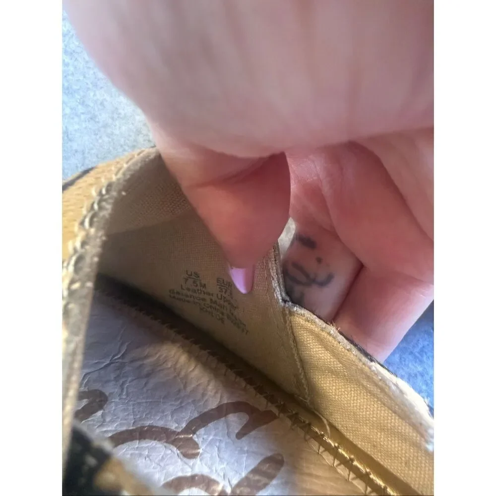 Sam Edelman Khloe leopard print espadrilles 7.5